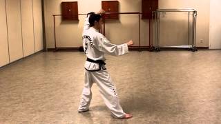 Ictf Taekwondo Pattern - Dan-Gun