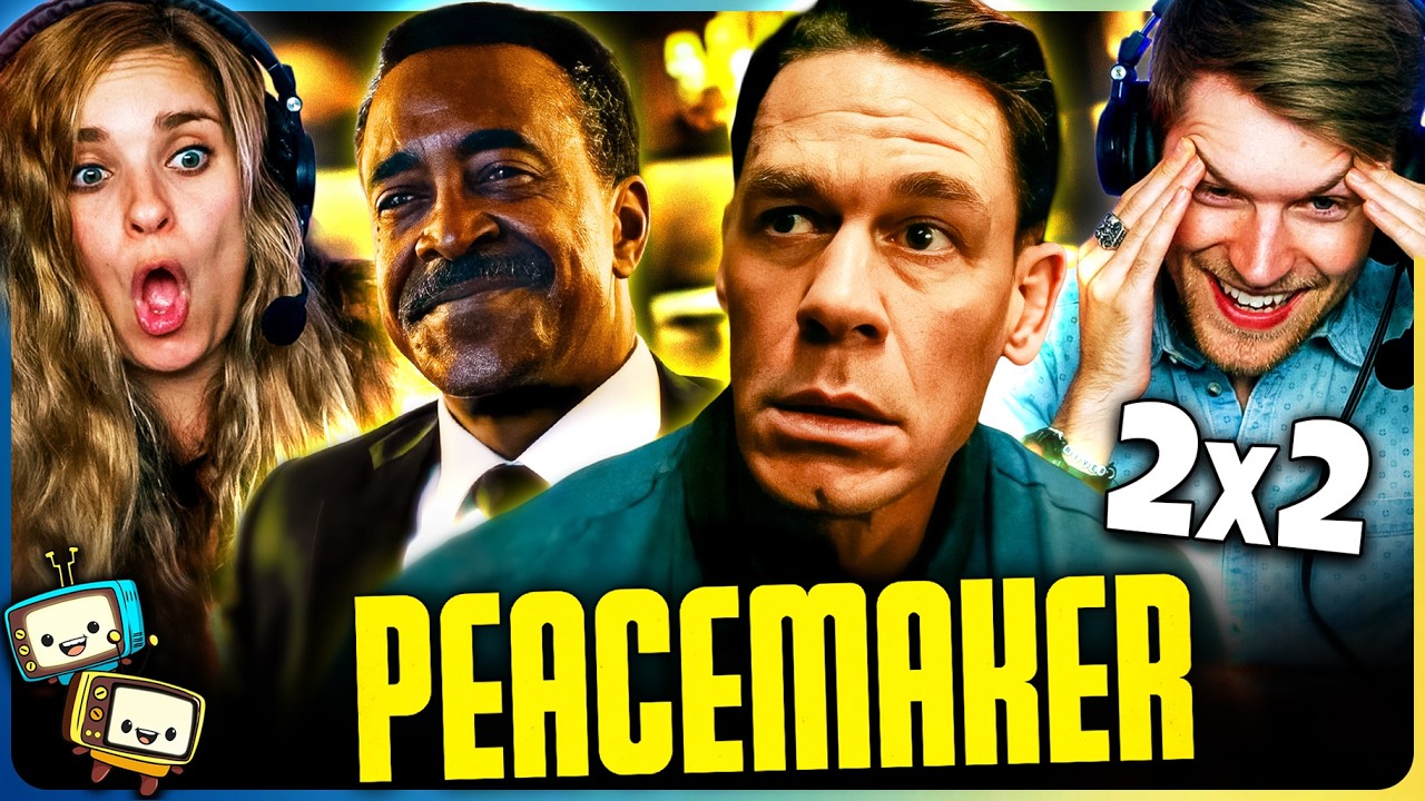 PEACEMAKER (2025) 2x2 Reaction w/ Kristen and Michael! | "A Man is Only As Good As His Bird" | DC