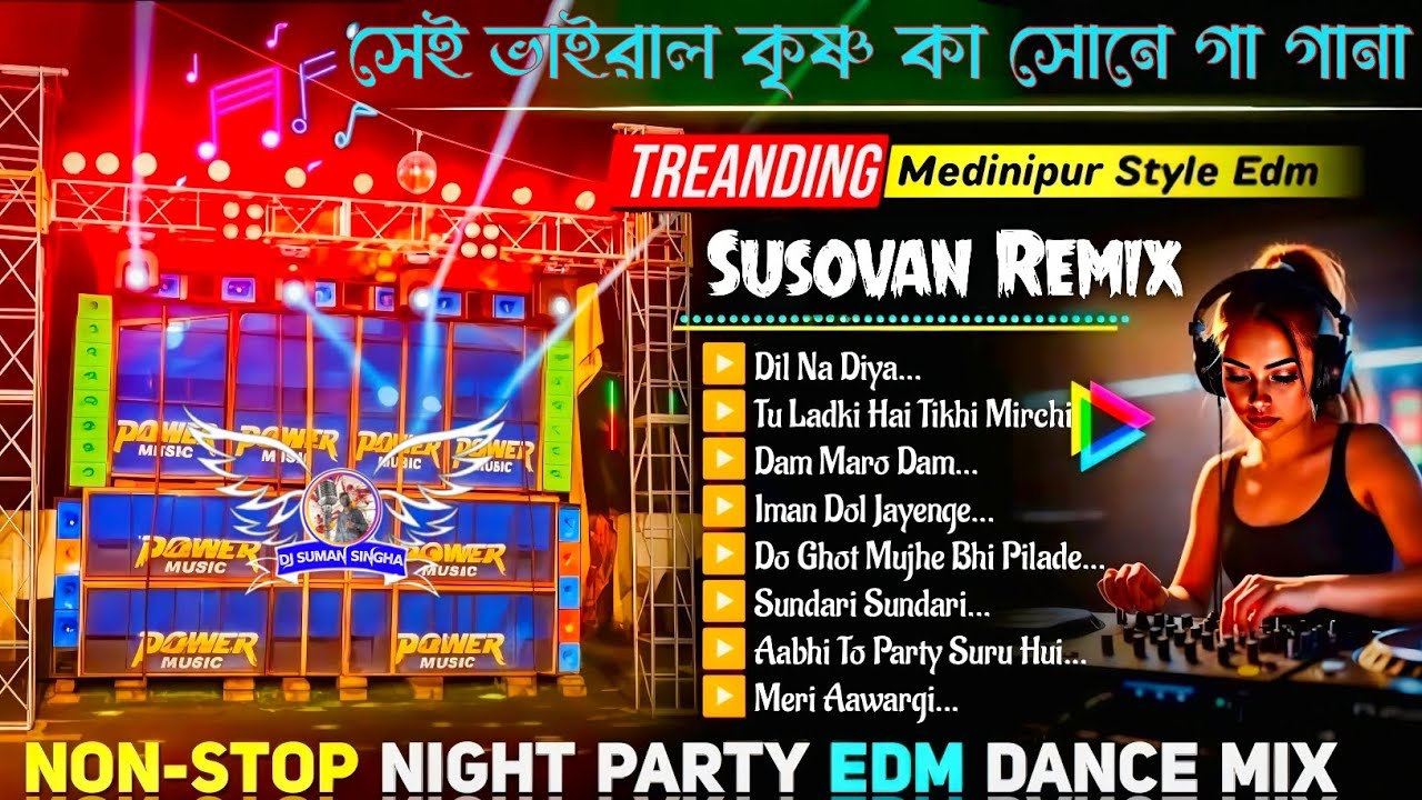 NonStop Unique Edm Dance Mix New Hindi Dance Mix Dj Susovan Remix 2026 New Allbum 