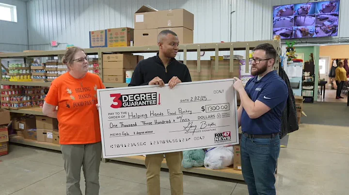 3 DEGREE GUARANTEE: Full Interview Helping Hands Food Pantry