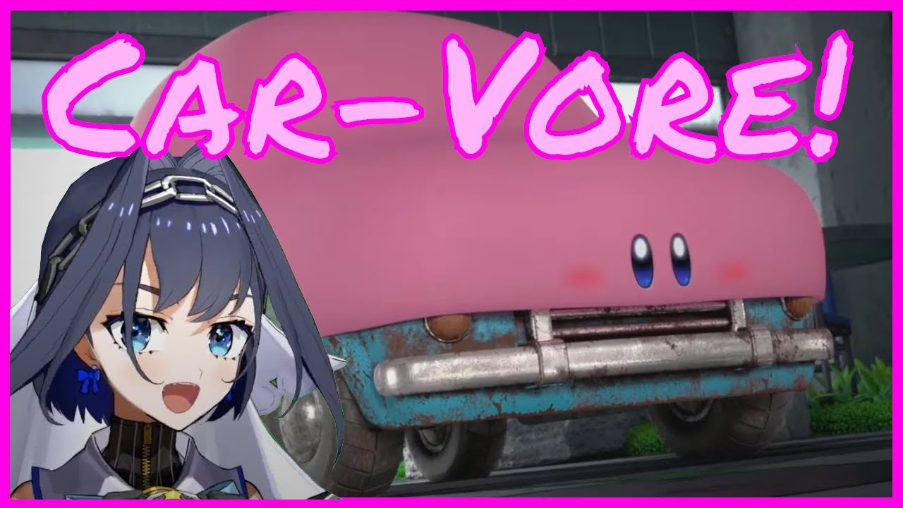 Kronii meets Carby [Hololive, Kirby]