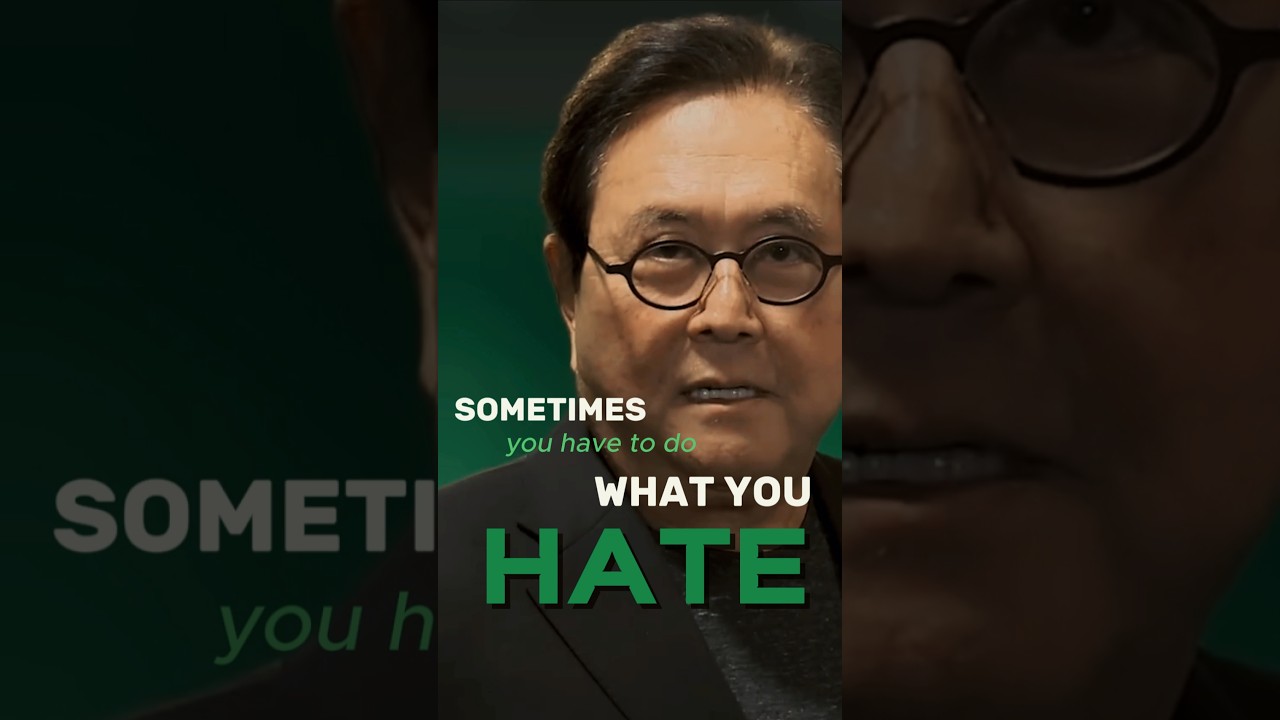 Robert Kiyosaki Rich Dad (Do What You Hate, Not Just What You're Passionate About)