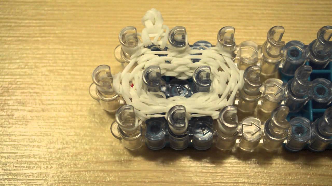 Rainbow Loom Geist / Halloween (deutsche Anleitung)