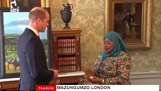 Eatv Saa 1 - Makamu Wa Rais Wa Tanzania Akutana Na Prince William London
