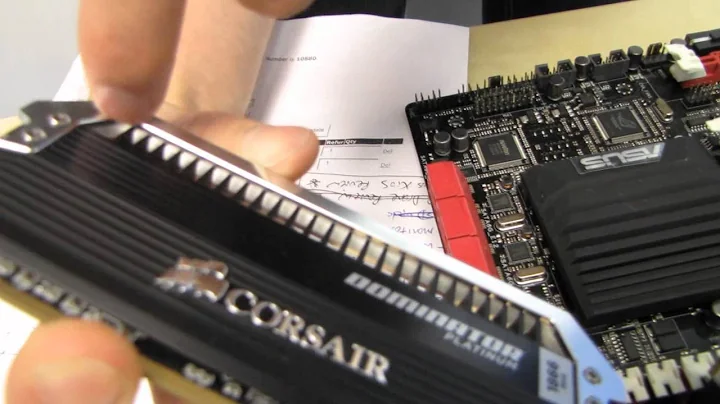 Corsair Dominator Platinum DDR3 RAM Gaming Memory Unboxing & First Look Linus Tech Tips