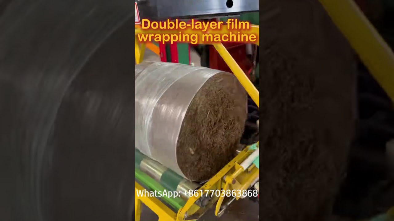 The Latest Double Layer Film Wrapping And Bundling Machine Contact me: +8617703863868