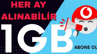 Vodafone Bedava Internet 2025 Tobi Vodafone 1 Gb Arastech