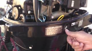 船外機　トーハツ MFS30B 4ストローク 30ps 良品 tilt motor