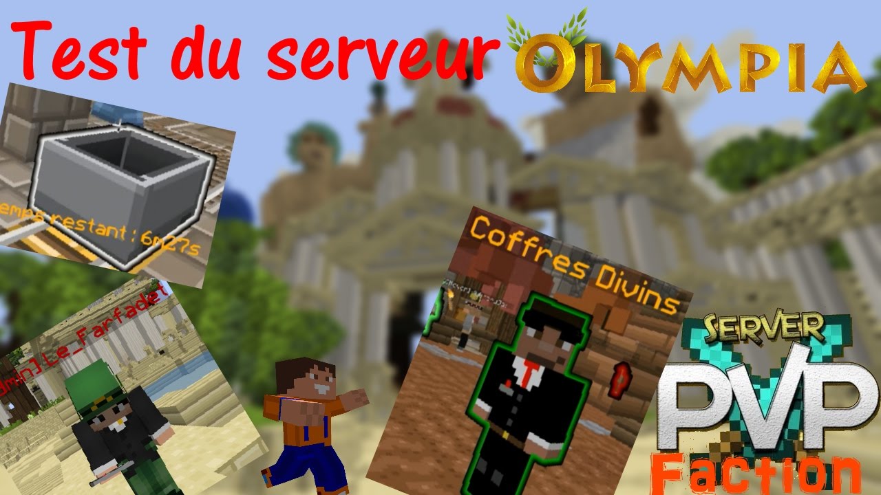 PRESENTATION DU SERVEUR D'AGENTGB ET DU FARFADET ! - OlympiaPvP - YouTube