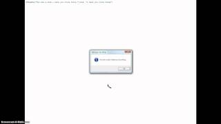 How To Make A Simple Error Message