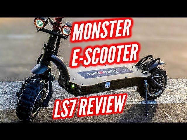 Underinddel Afrika Medic Nanrobot LS7 Review | INSANE 50MPH Electric Scooter - YouTube