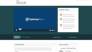 OptimizePress Club: Club - Membership Page Template Series