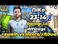 NiKo (23-14) SoloQ +zweih vs interz/xfl0ud (Mirage) | Apr 23, 2026 #cs2 #falcons #niko