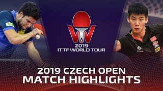 Дмитрий Овчаров vs Dimitrij Ovtcharov | Czech Open 2019 (R32)