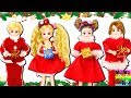 リカちゃん メルちゃん おもちゃの美容室でサンタクロースに大変身♪カットやヘアアレンジ、クリスマスコスプレで可愛く♪おもちゅーぶ