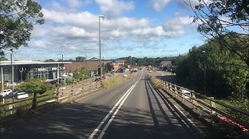 *FULL ROUTE VISUAL* Metrobus (Crawley) Route Fastway 20: Langshott - Broadfield