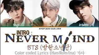 BTS - Nevermind [INDO SUB] Lirik Terjemahan Indonesia
