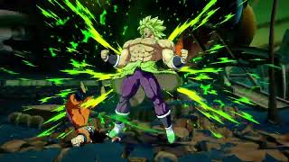 Breaking DBFZ - Jiren and Broly play catch with Goku