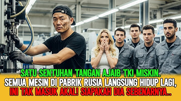 Aksi Ajaib TKI Miskin di Pabrik Rusia, Sentuh Mesin Sekali Langsung Menyala Semua!