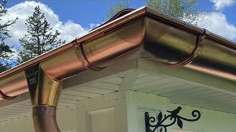 Sunrise Half Round Gutter Products