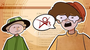 Wilbur reaction to Ao3 being down [ Qsmp Animatic ]
