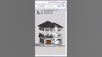 Cắt đối tượng trong Sketchup quá dễ dàng