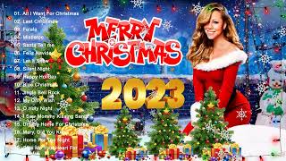 Pop Christmas Songs Playlist 2023 || Ariana Grande, Justin Bieber, Mariah Carey Christmas Songs 2023