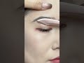 how to shape eyebrows with razor