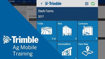 How to Enter a Field Record | Mobile Training | Trimble Ag Software