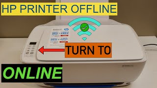 HP Printer Offline How To Turn It Online ?