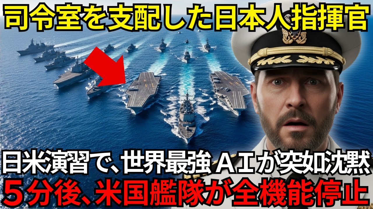 「日本の技術は時代遅れ」と見下す米軍エリート司令官。次の瞬間、日本が開発した