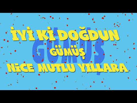 İyi ki doğdun GÜMÜŞ - İsme Özel Ankara Havası Doğum Günü Şarkısı (FULL VERSİYON) (REKLAMSIZ)