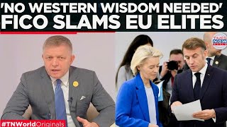 FICO TURNS EU SUMMIT UPSIDE DOWN, Accuses West Of Dominating World Politics, Praises Africa’s Rise