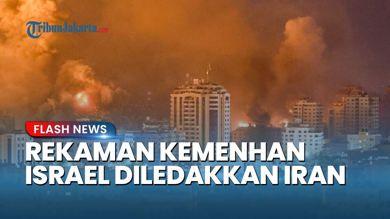 Rekaman Markas Militer hingga Kemenhan Israel Diledakkan Iran! 680 Tentara Zionis Tewas