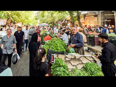 KURDISTAN S CRAZIEST BAZAAR LARGEST Street Food Tour In Slemani