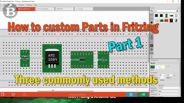 How to make custom Parts in Fritzing_Part 1__Simple and easy