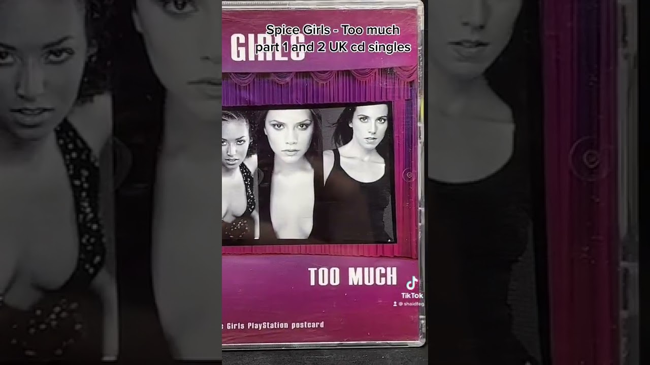 Spice Girls - Too Much UK cd singles 