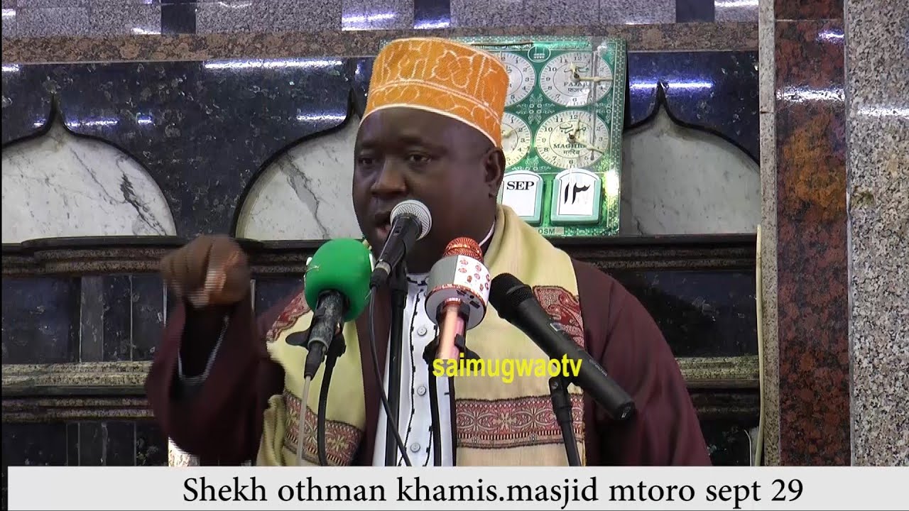 SHEKH OTHMAN KHAMIS AMLIPUA MTOTO WA BACHU KWA KUWATUKANA WANAZUONI NA MAULID ZITASOMWA HADI QIYAMA.