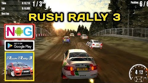Rush Rally 3 Android Game Test Gameplay