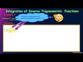integration of inverseTrigonometric functions (example 6, 7)