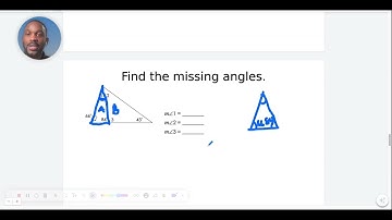 29. Triangle angle sum theorem and ext angle theorem part 2