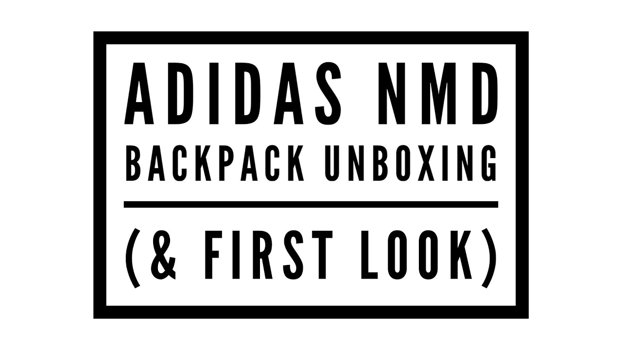 nmd backpack black