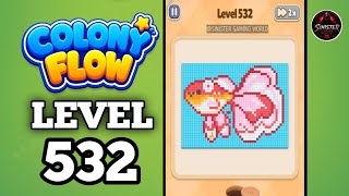 Colony Flow New Update Level 532 Gameplay Walkthrough Solution