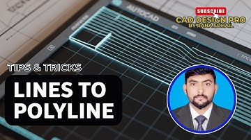 🎥 How to Convert Line into Polyline in AutoCAD | Quick & Easy Tutorial #cadsoftware #autocad