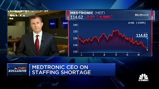 Medtronic CEO on mixed Q2 earnings, lowered full-year guidance