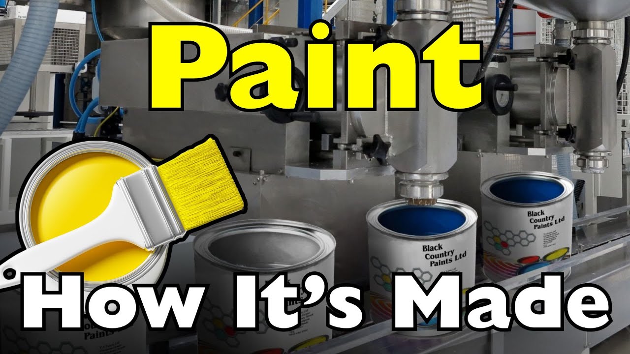 Как производится краска?