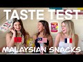 Hilarious reactions trying malaysian snacks for the first time