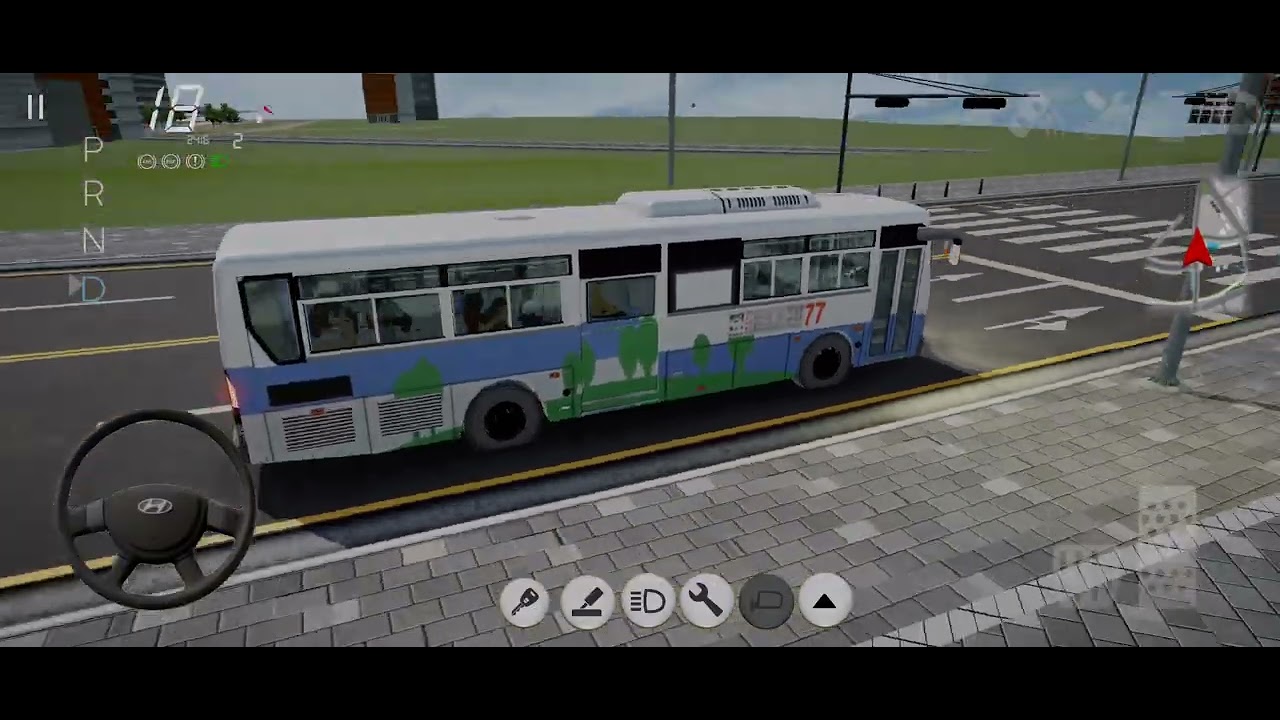 대도운수 77번 1560호 (예비차량)