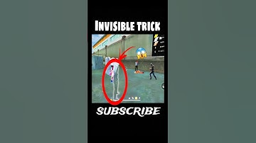 Unveiling💕 the Ultimate Invisible Trick🤫 in Free Fire #_short #_viral