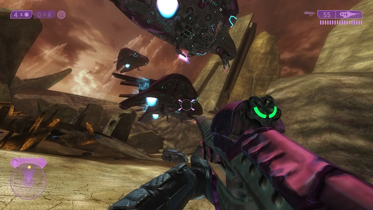 Halo 2: Alpha Moon - Arbiter mission II Full gameplay II Change twist ...